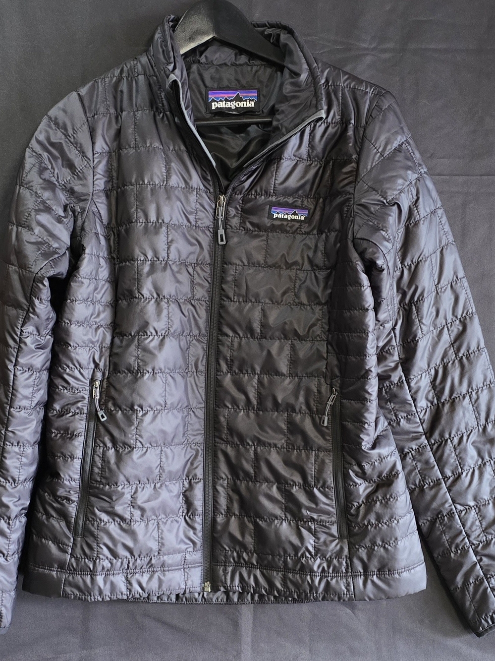 Classic Black Patagonia Women's Nano Puff Quilted Insulated Jacket